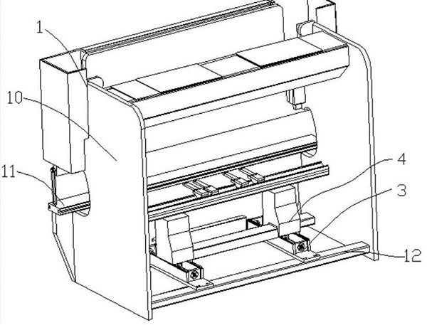小型折弯机结构